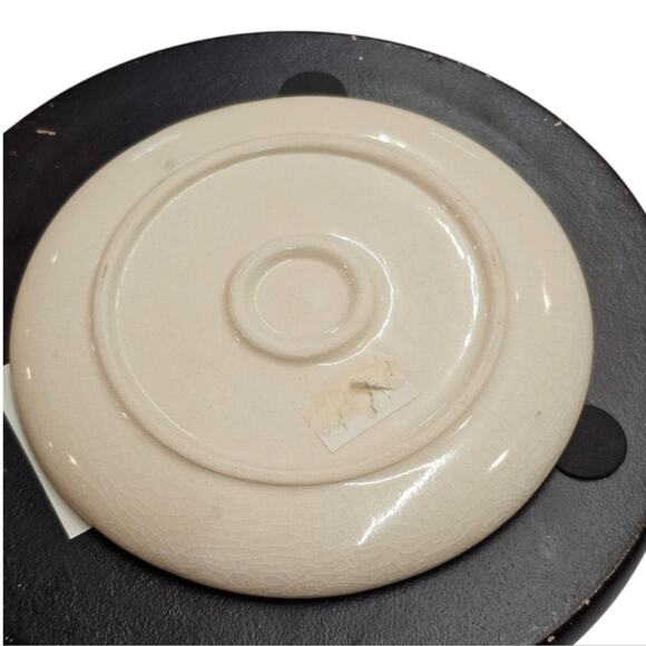 Butterfly Pattern Mini Tea Set Teapot Cream Sugar 2 Tea Cups with Saucers - Picture 9 of 10